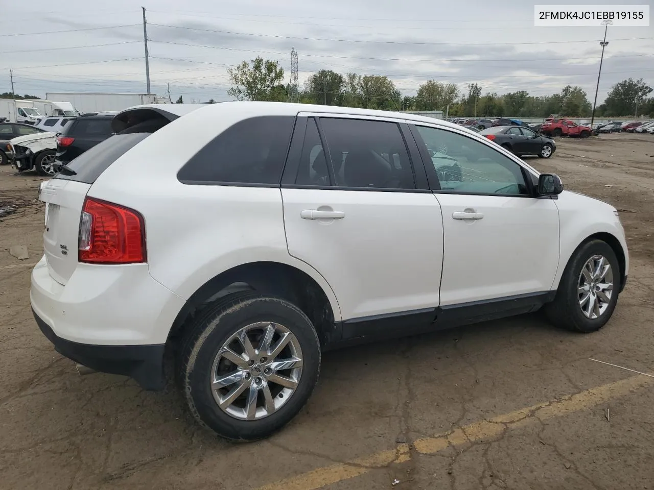 2014 Ford Edge Sel VIN: 2FMDK4JC1EBB19155 Lot: 73466454