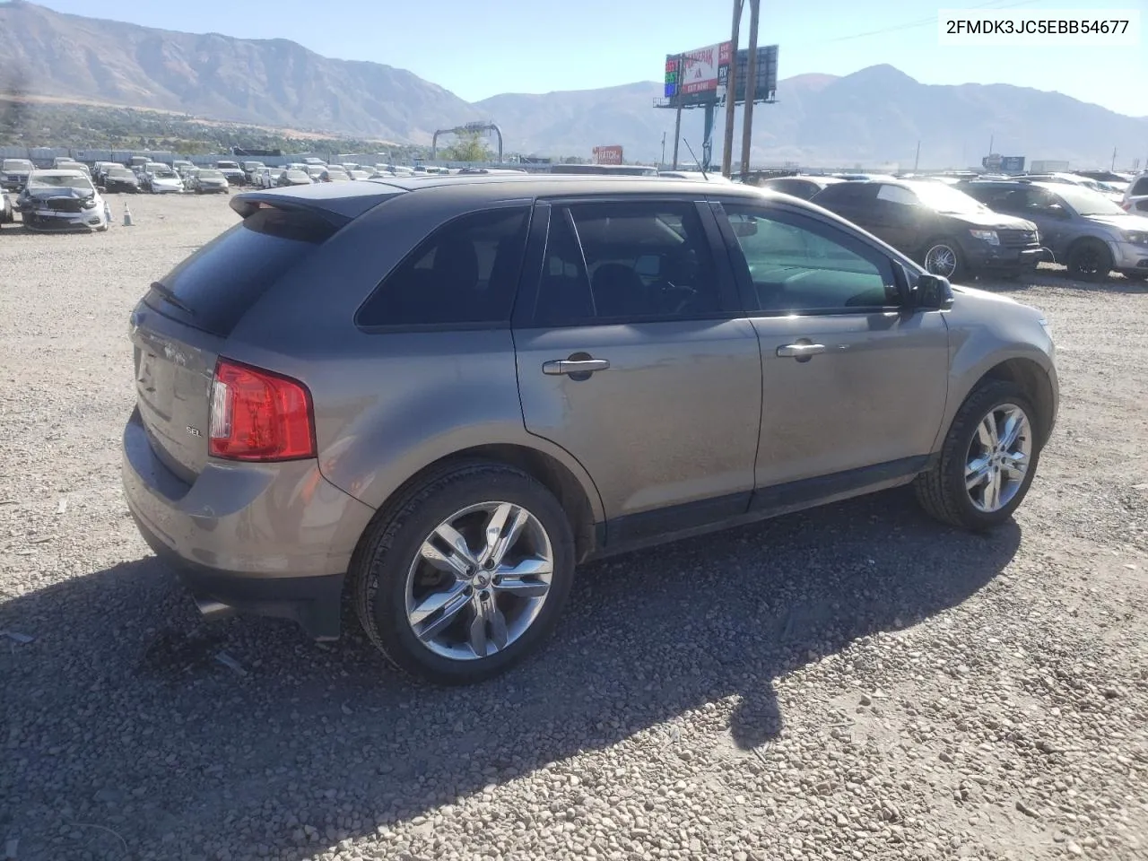 2014 Ford Edge Sel VIN: 2FMDK3JC5EBB54677 Lot: 73479474