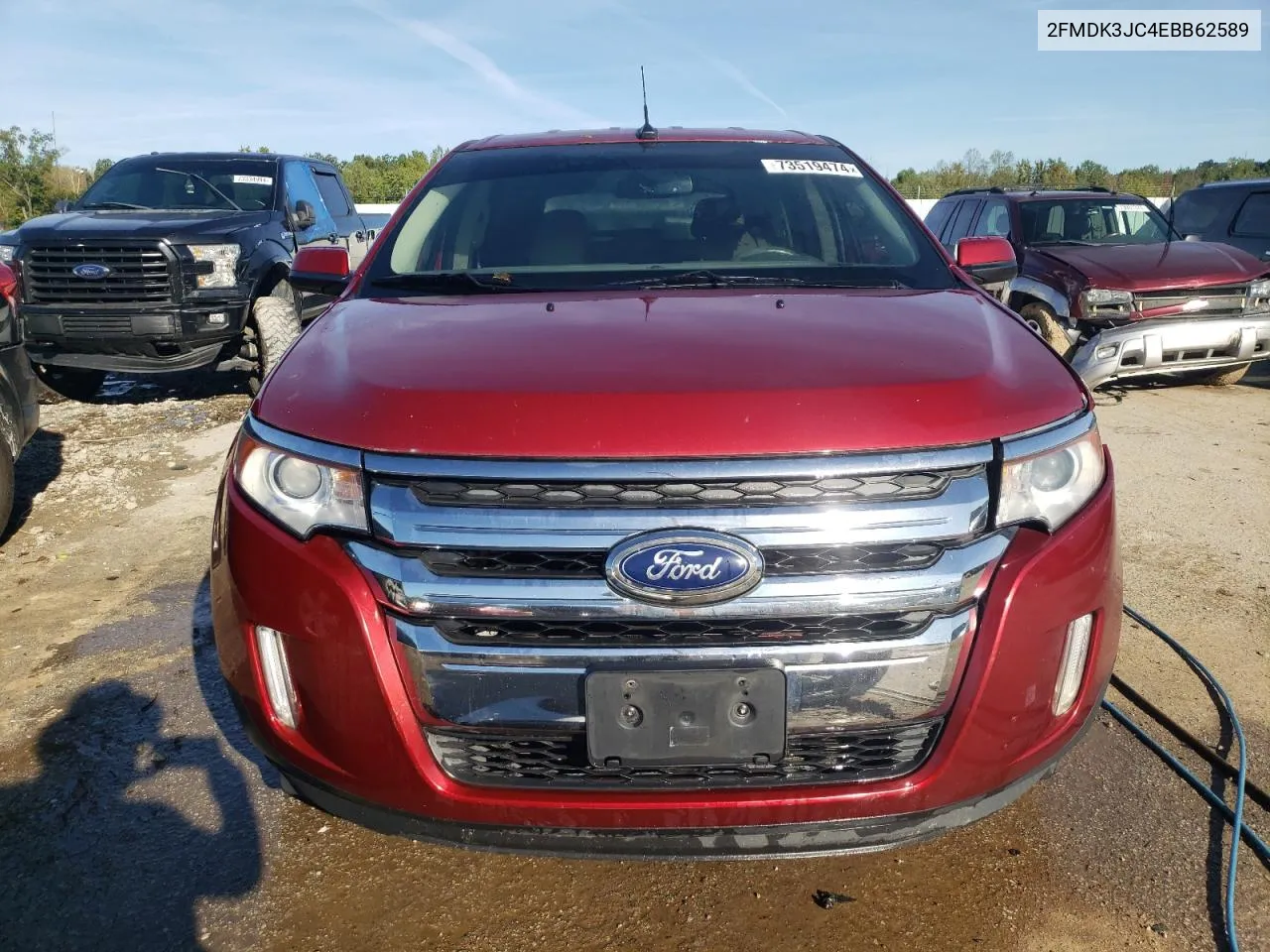 2014 Ford Edge Sel VIN: 2FMDK3JC4EBB62589 Lot: 73519474