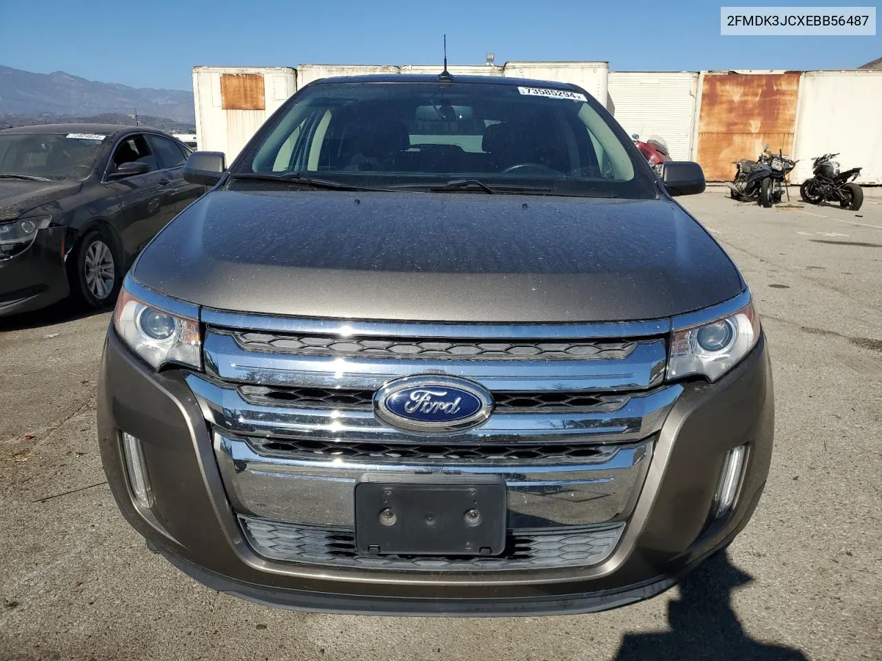 2014 Ford Edge Sel VIN: 2FMDK3JCXEBB56487 Lot: 73585294