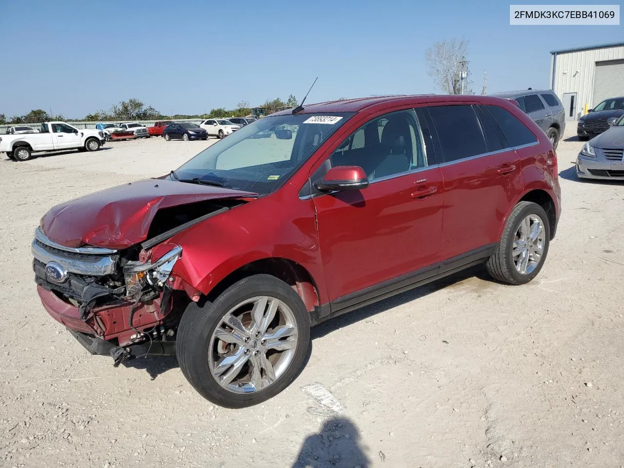 2014 Ford Edge Limited VIN: 2FMDK3KC7EBB41069 Lot: 73893214