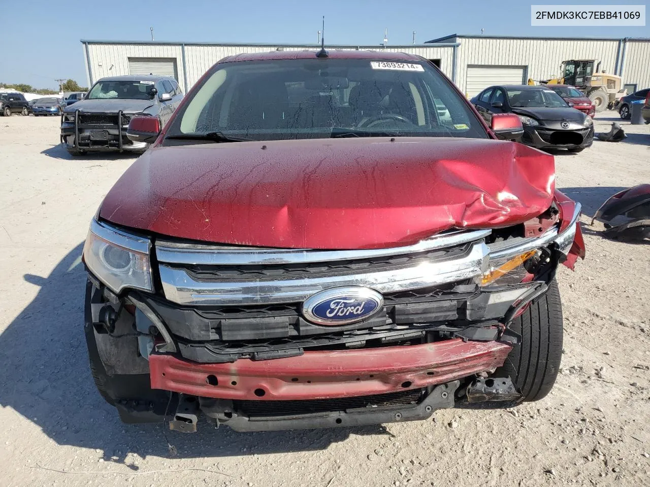 2014 Ford Edge Limited VIN: 2FMDK3KC7EBB41069 Lot: 73893214