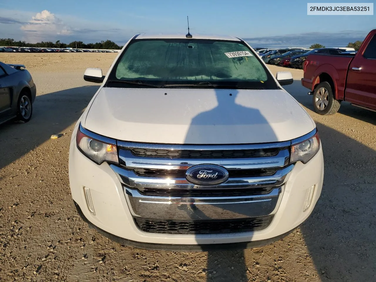 2014 Ford Edge Sel VIN: 2FMDK3JC3EBA53251 Lot: 73930154