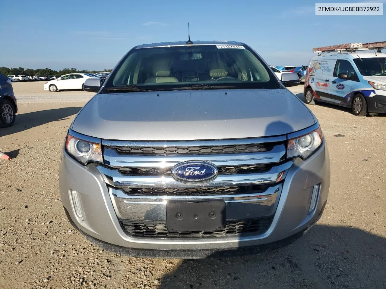 2014 Ford Edge Sel VIN: 2FMDK4JC8EBB72922 Lot: 74127614