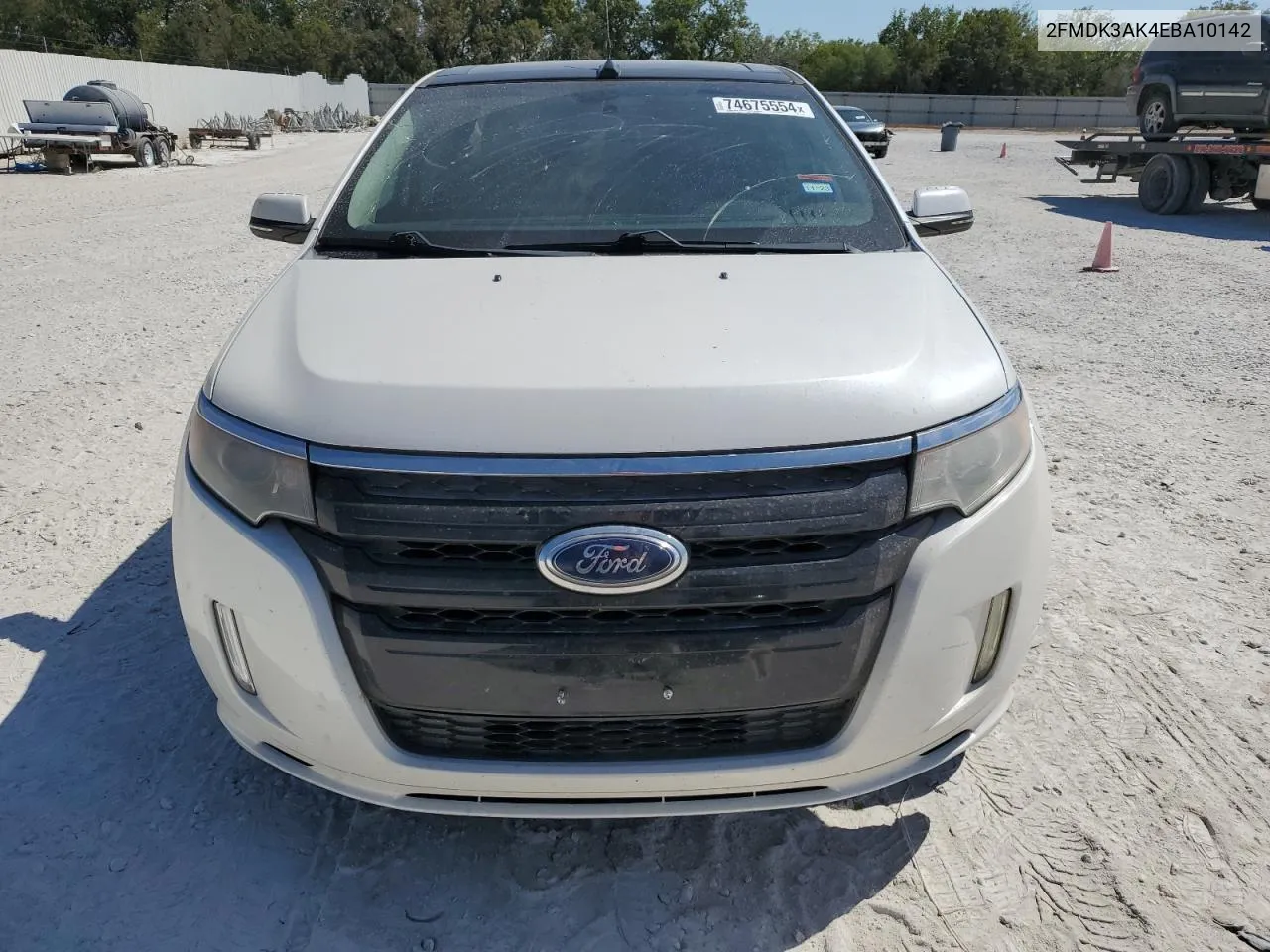 2014 Ford Edge Sport VIN: 2FMDK3AK4EBA10142 Lot: 74675554