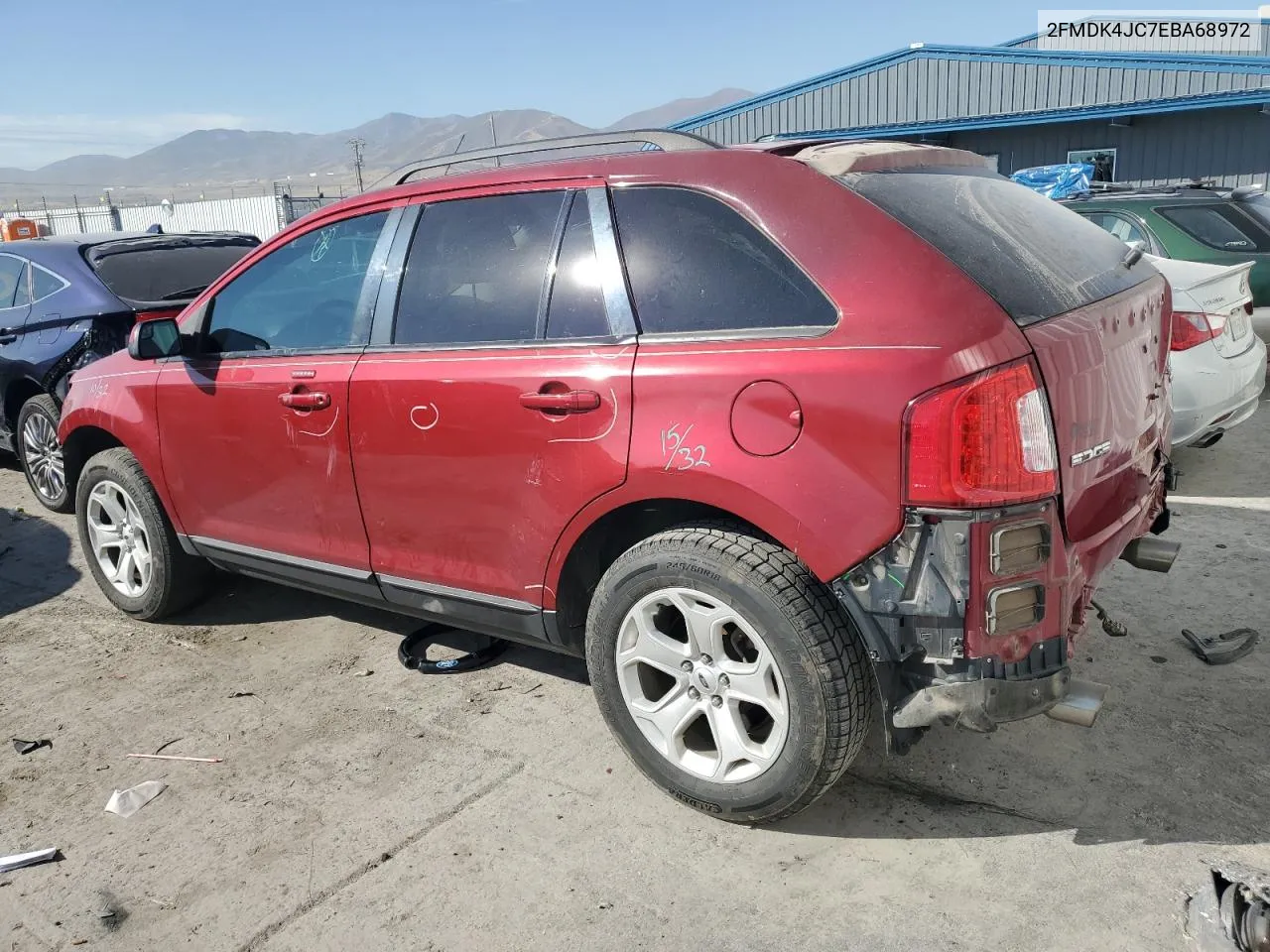 2FMDK4JC7EBA68972 2014 Ford Edge Sel