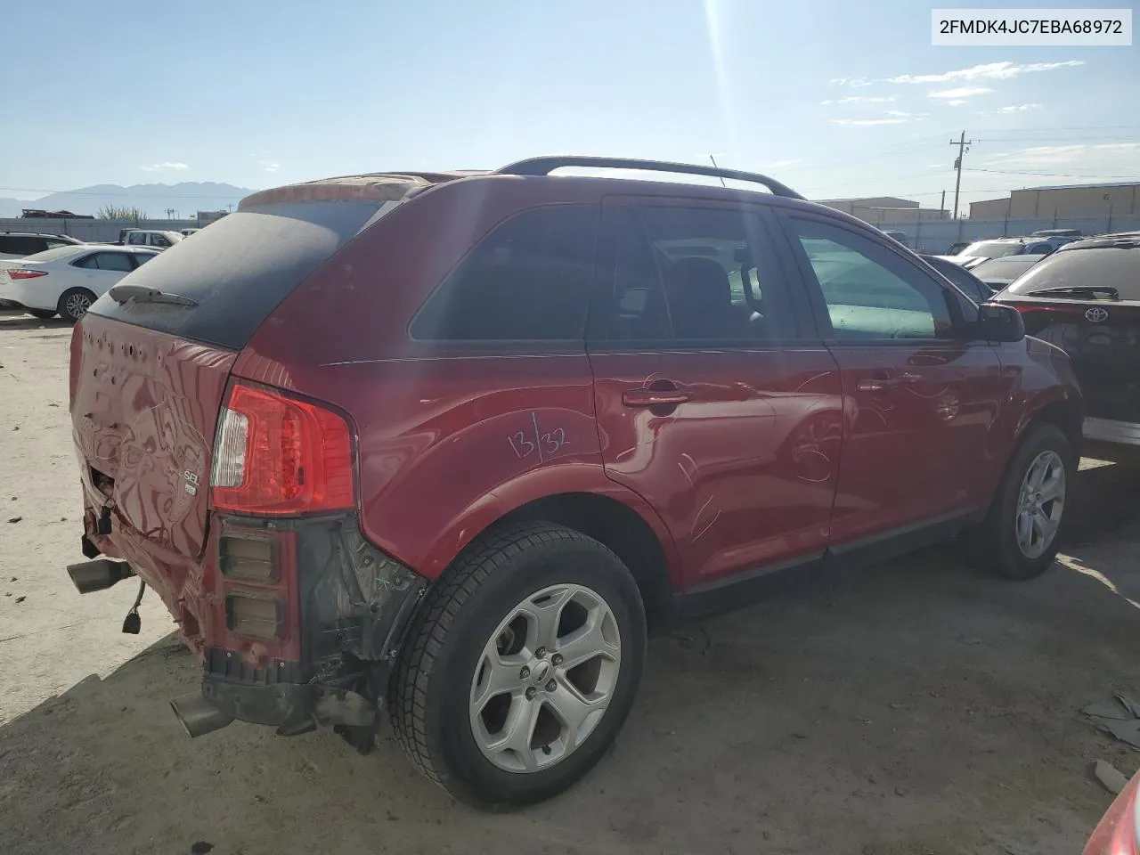 2FMDK4JC7EBA68972 2014 Ford Edge Sel