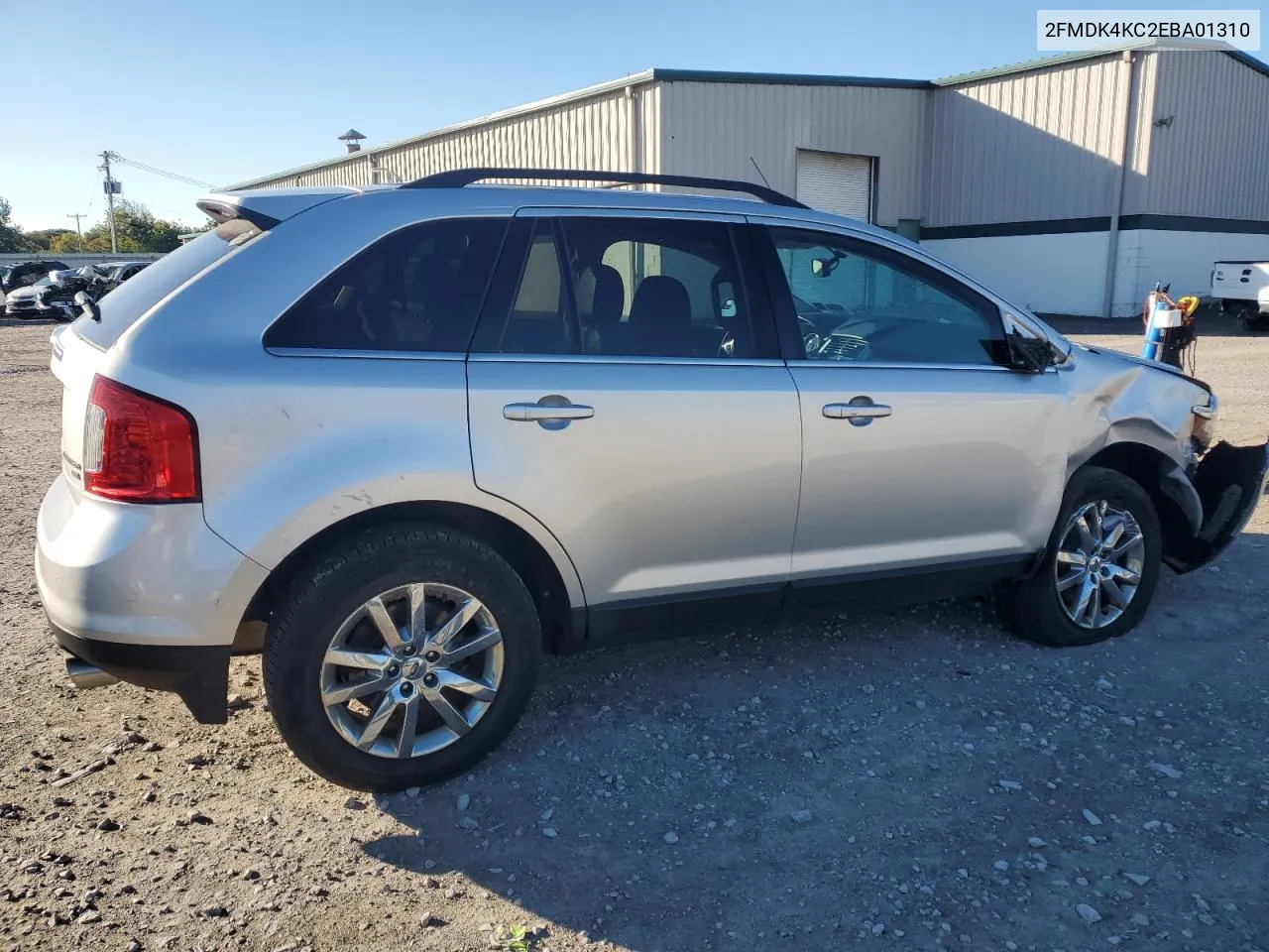 2014 Ford Edge Limited VIN: 2FMDK4KC2EBA01310 Lot: 74802274