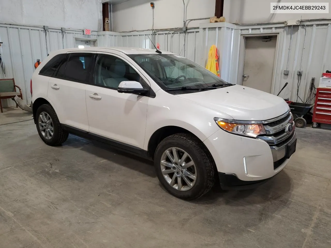 2014 Ford Edge Sel VIN: 2FMDK4JC4EBB29243 Lot: 75196894