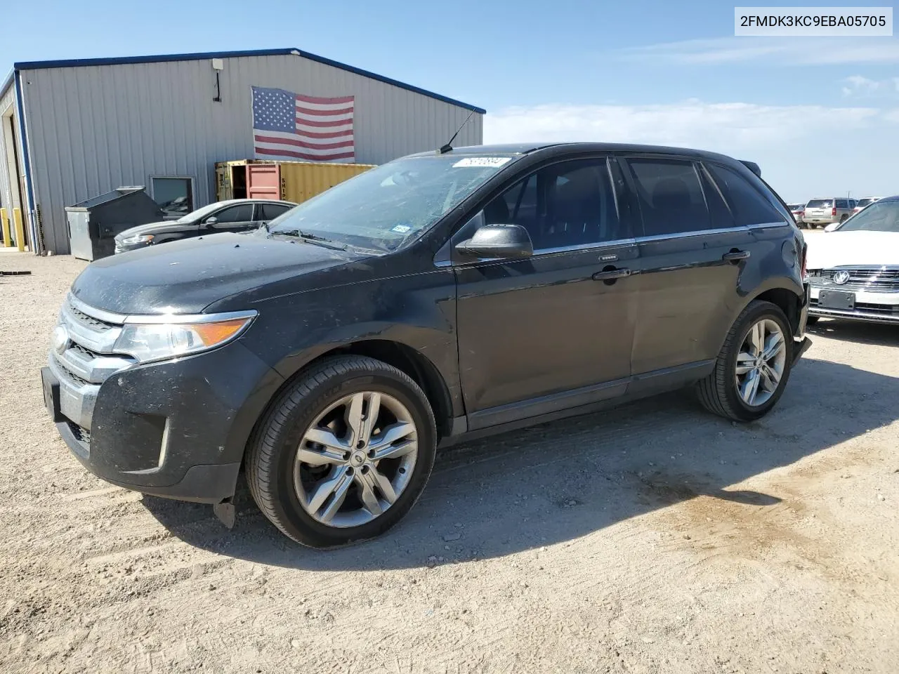 2014 Ford Edge Limited VIN: 2FMDK3KC9EBA05705 Lot: 75310894