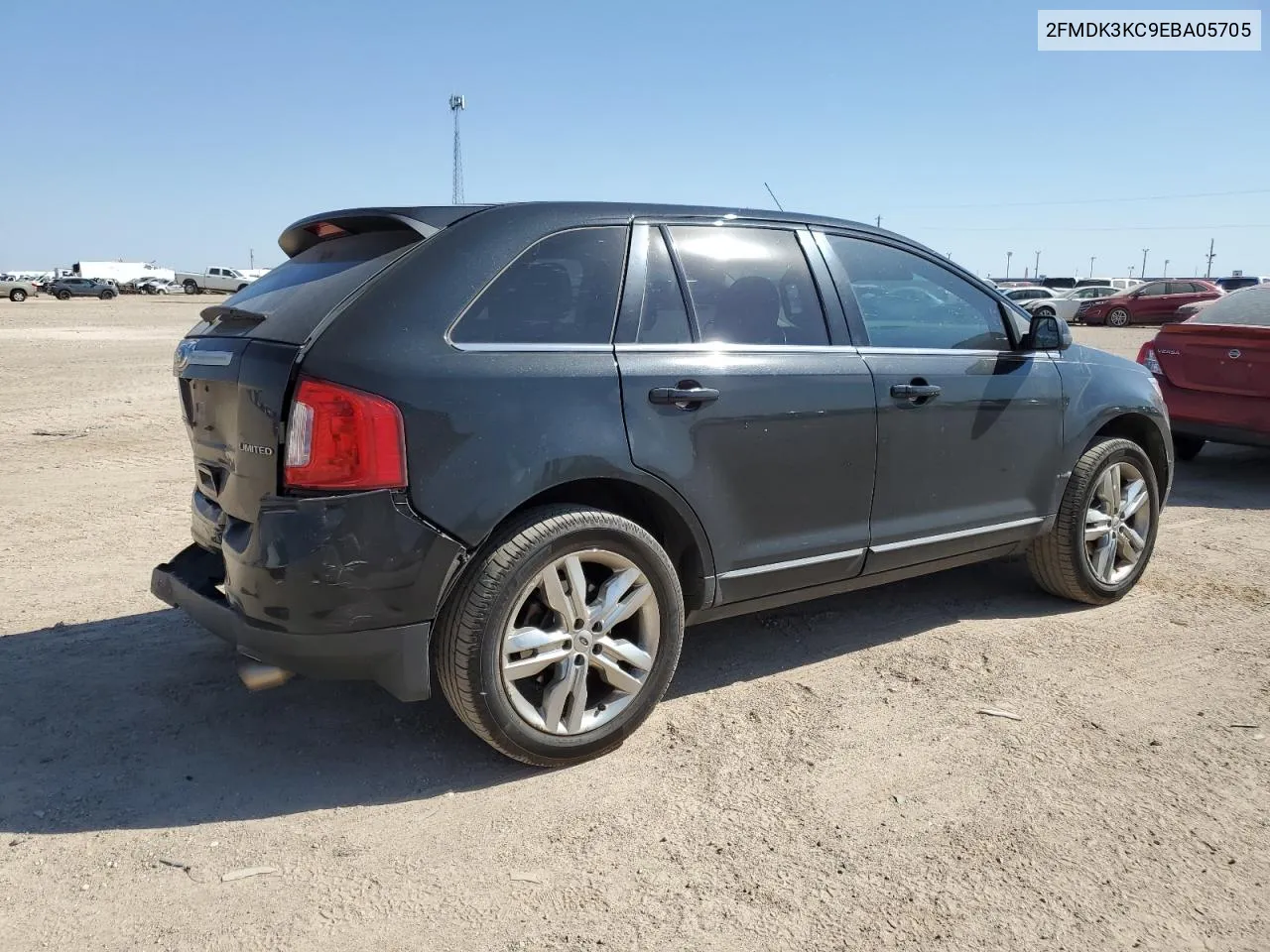 2014 Ford Edge Limited VIN: 2FMDK3KC9EBA05705 Lot: 75310894