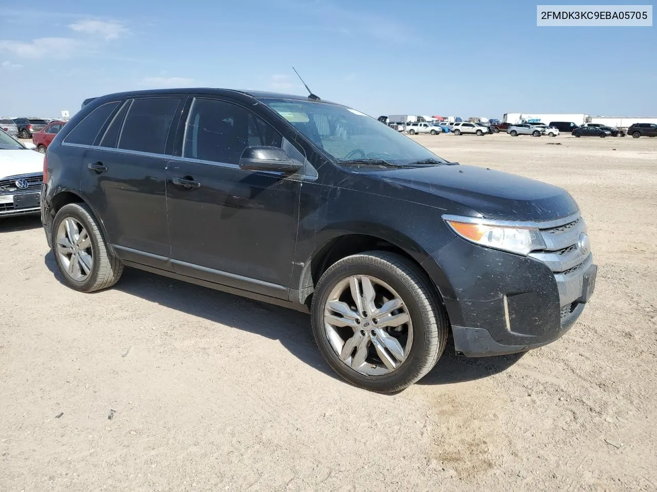 2014 Ford Edge Limited VIN: 2FMDK3KC9EBA05705 Lot: 75310894