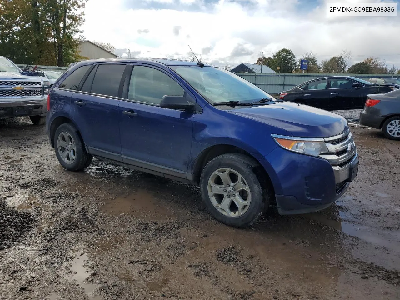 2FMDK4GC9EBA98336 2014 Ford Edge Se