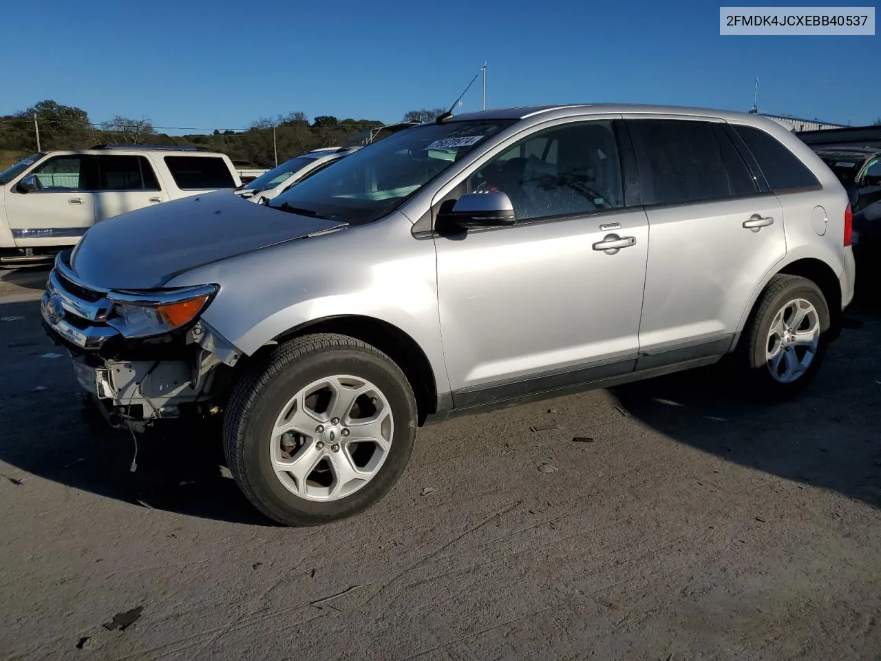 2014 Ford Edge Sel VIN: 2FMDK4JCXEBB40537 Lot: 76670974