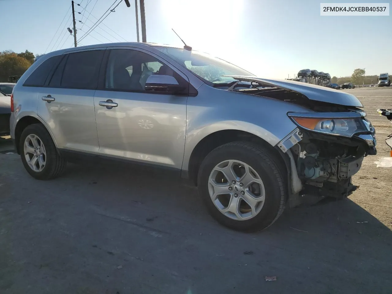 2014 Ford Edge Sel VIN: 2FMDK4JCXEBB40537 Lot: 76670974