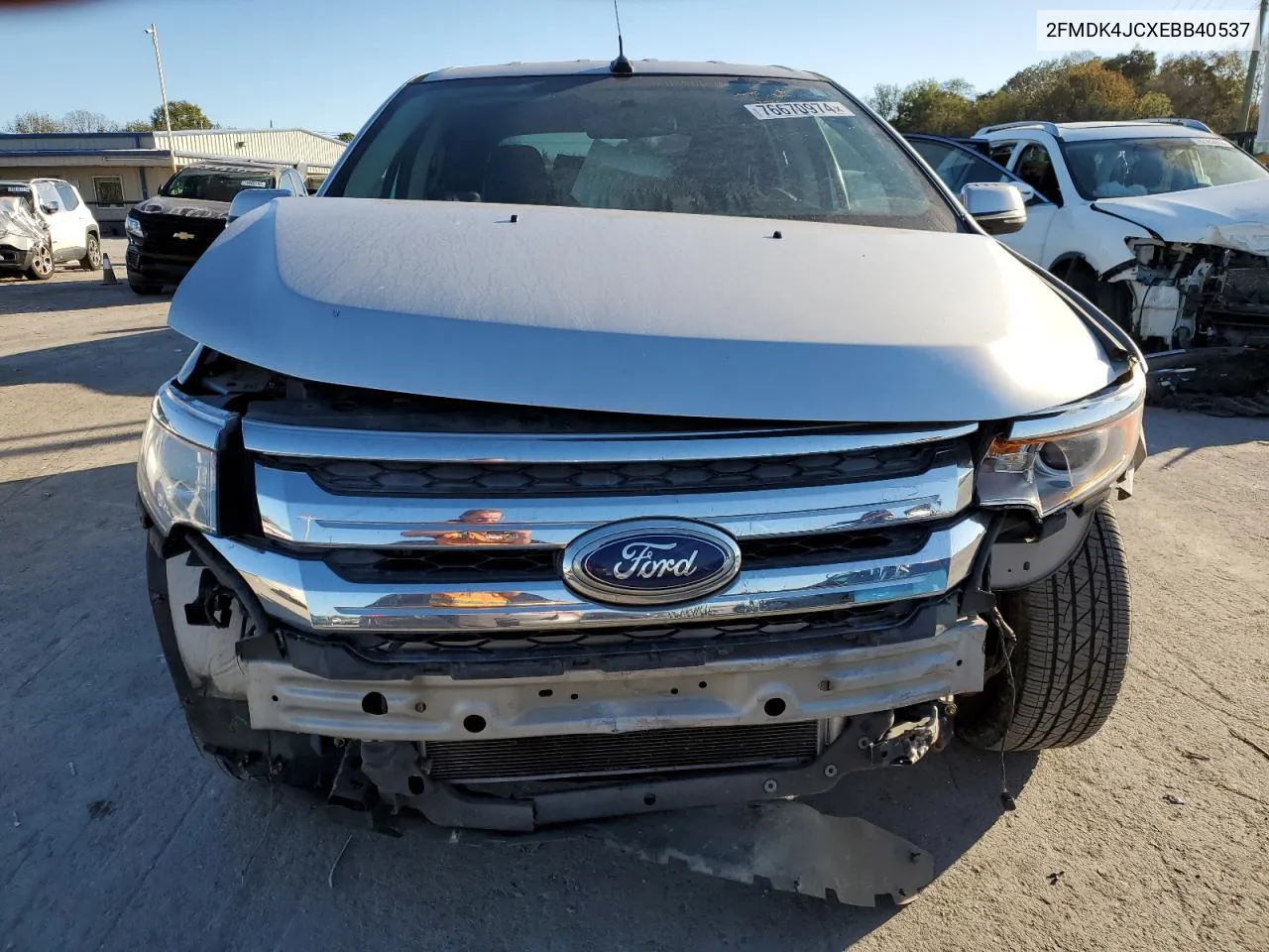 2014 Ford Edge Sel VIN: 2FMDK4JCXEBB40537 Lot: 76670974