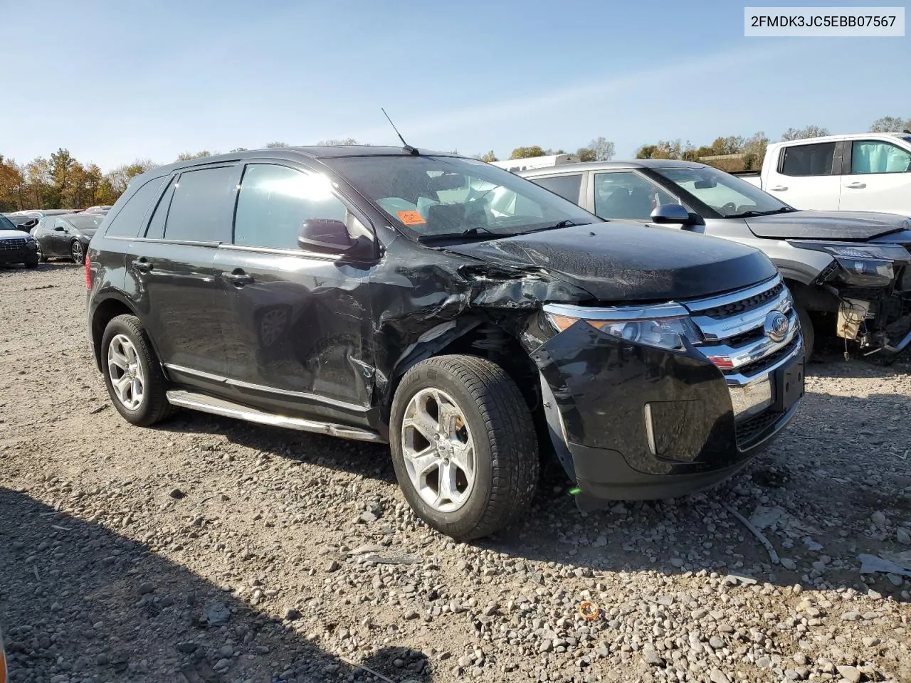 2014 Ford Edge Sel VIN: 2FMDK3JC5EBB07567 Lot: 76702354