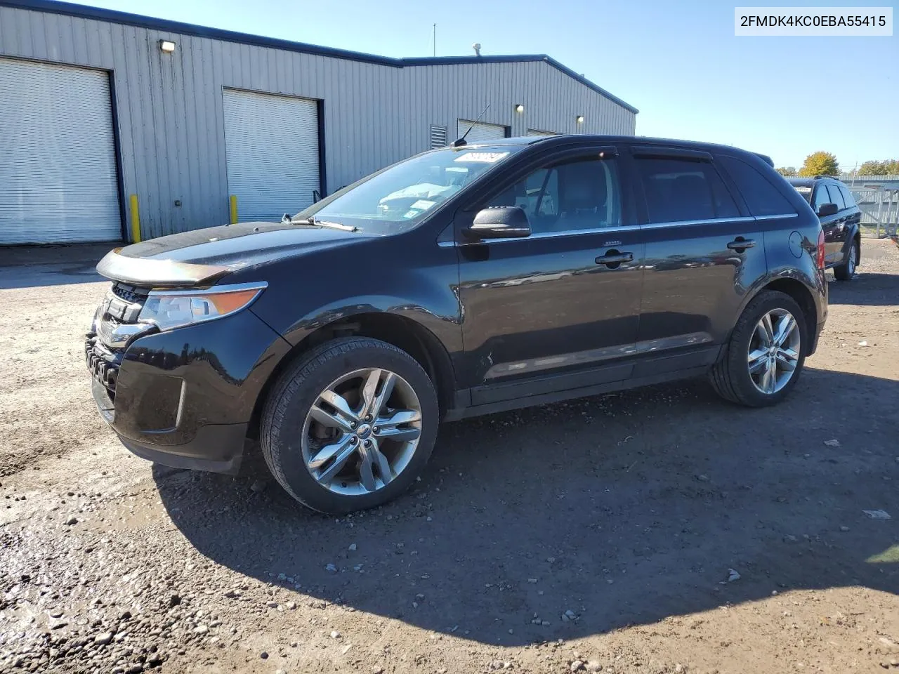 2014 Ford Edge Limited VIN: 2FMDK4KC0EBA55415 Lot: 76730764