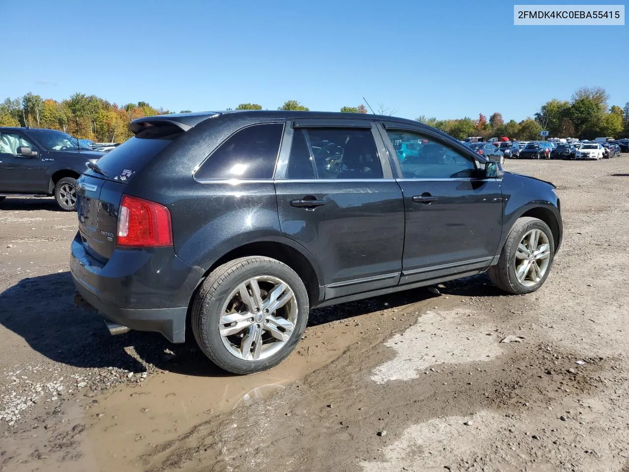 2014 Ford Edge Limited VIN: 2FMDK4KC0EBA55415 Lot: 76730764