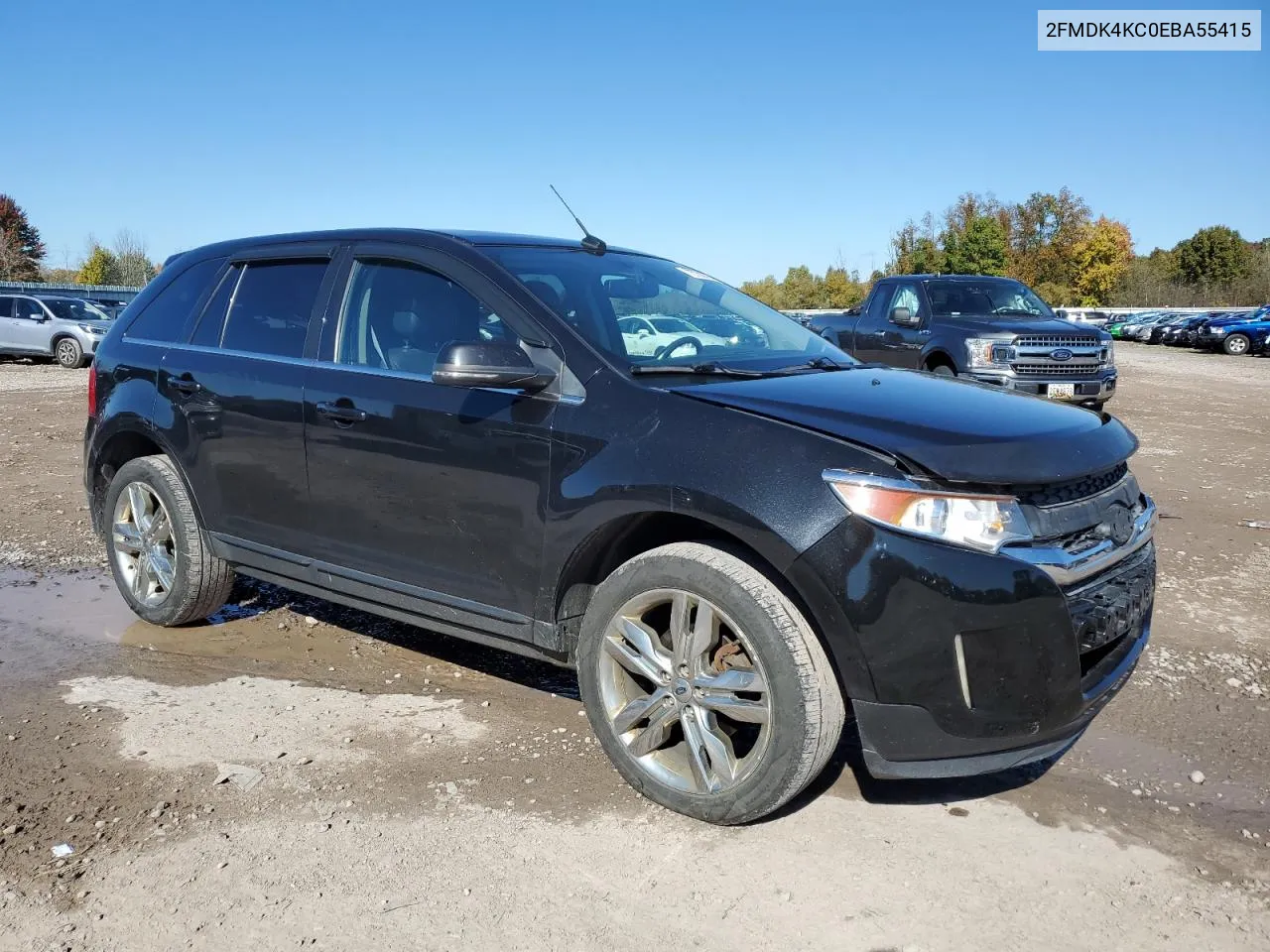 2014 Ford Edge Limited VIN: 2FMDK4KC0EBA55415 Lot: 76730764