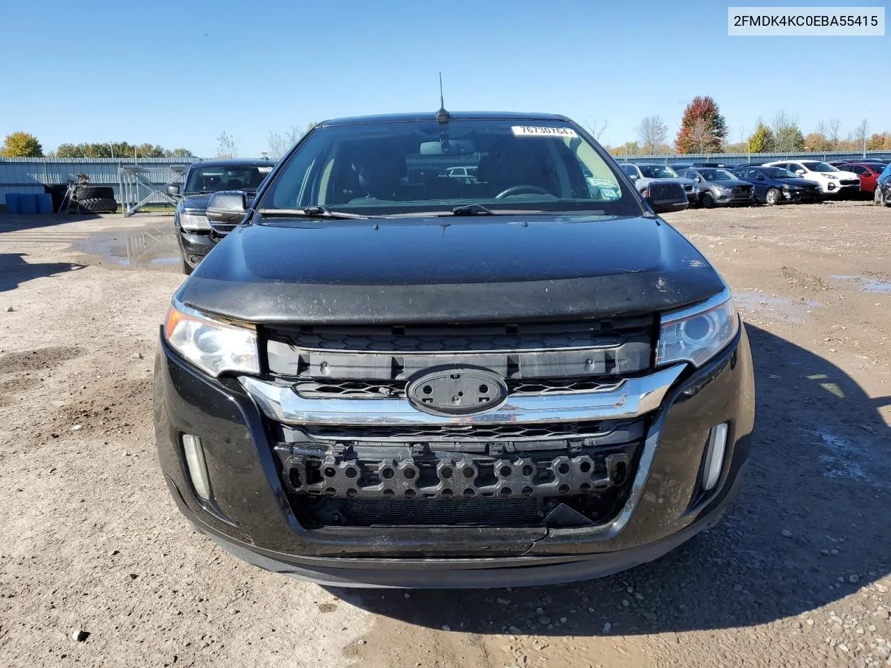 2014 Ford Edge Limited VIN: 2FMDK4KC0EBA55415 Lot: 76730764