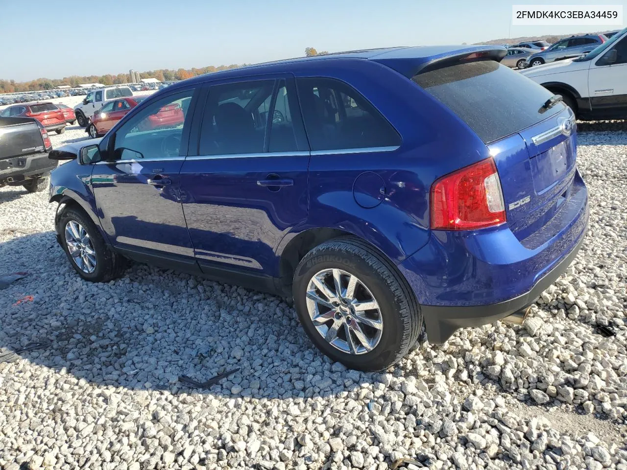 2014 Ford Edge Limited VIN: 2FMDK4KC3EBA34459 Lot: 76895164