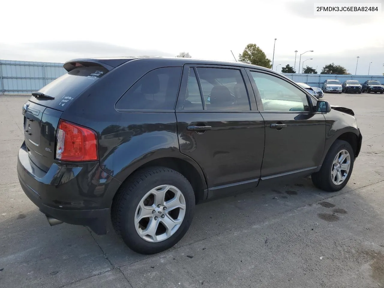 2014 Ford Edge Sel VIN: 2FMDK3JC6EBA82484 Lot: 77694384