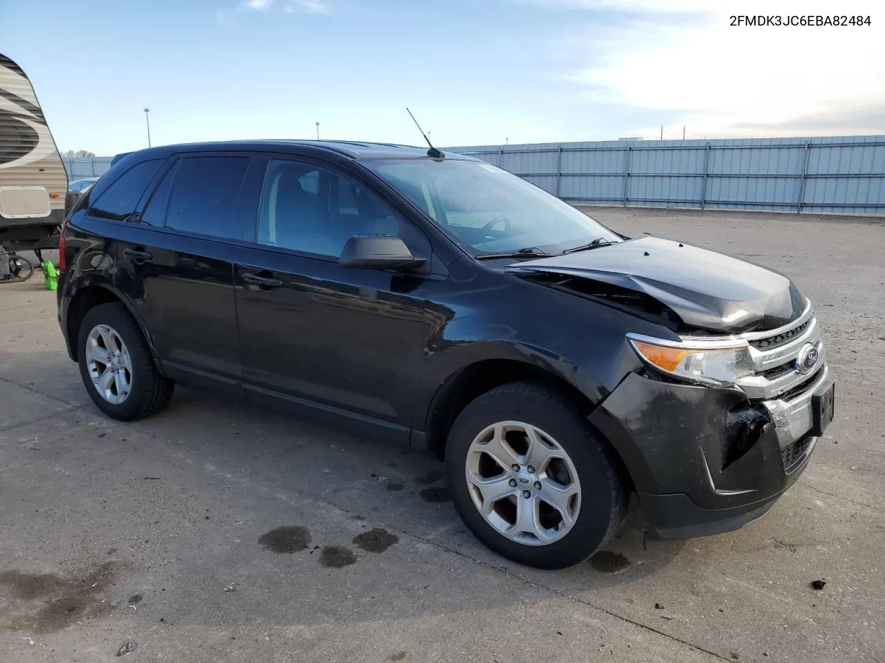 2014 Ford Edge Sel VIN: 2FMDK3JC6EBA82484 Lot: 77694384