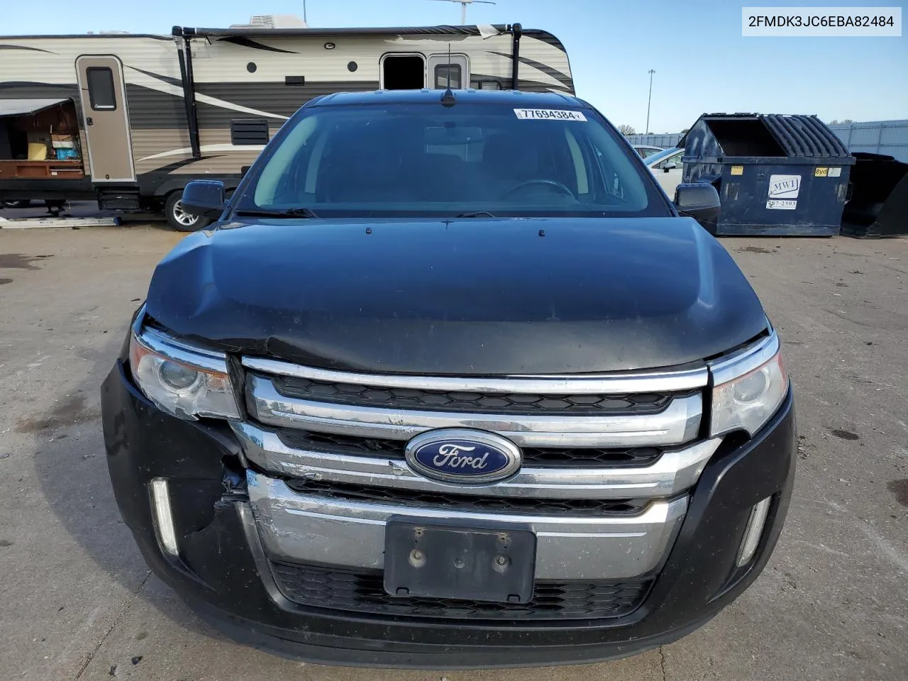 2014 Ford Edge Sel VIN: 2FMDK3JC6EBA82484 Lot: 77694384