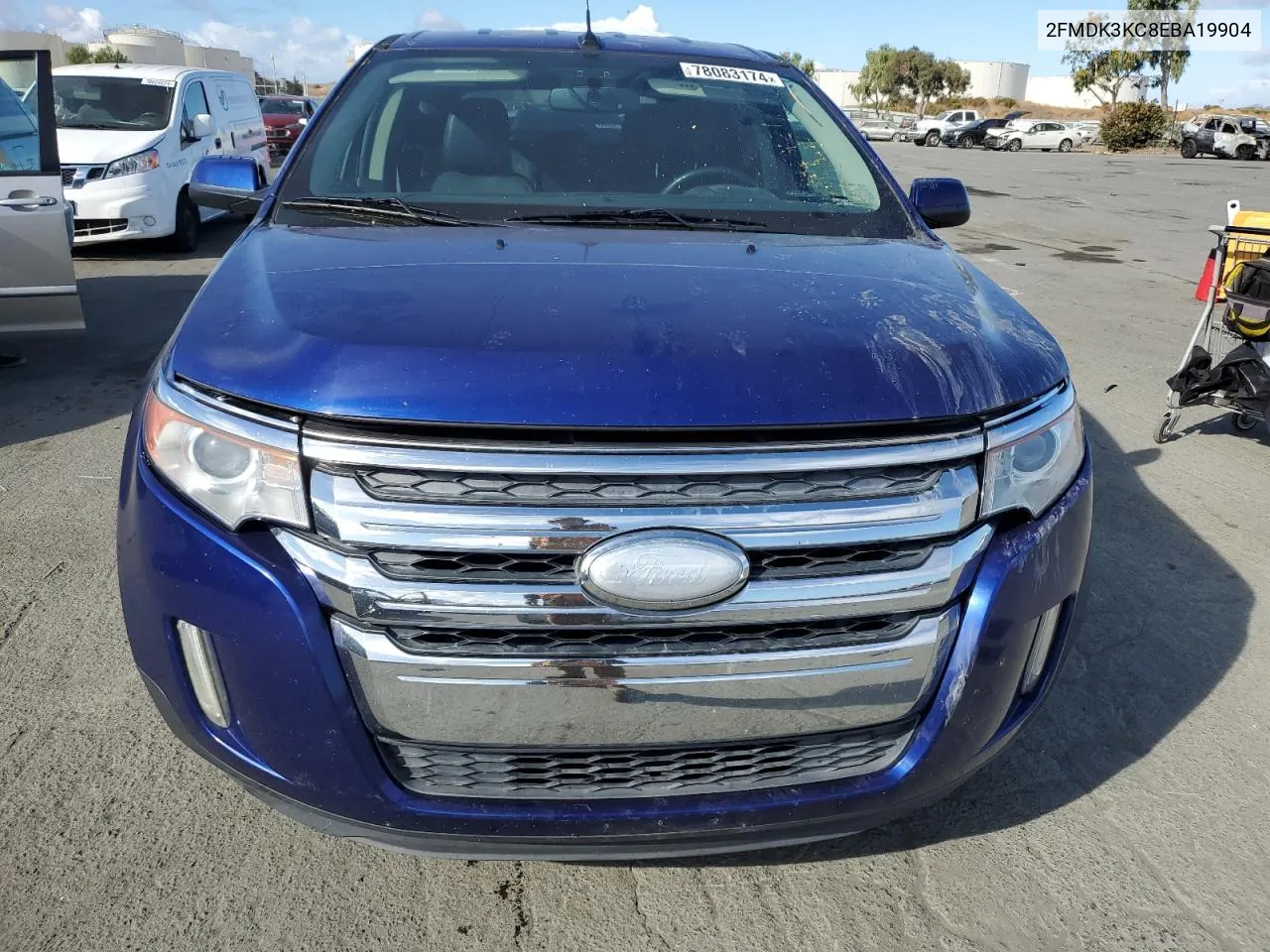 2014 Ford Edge Limited VIN: 2FMDK3KC8EBA19904 Lot: 78083174