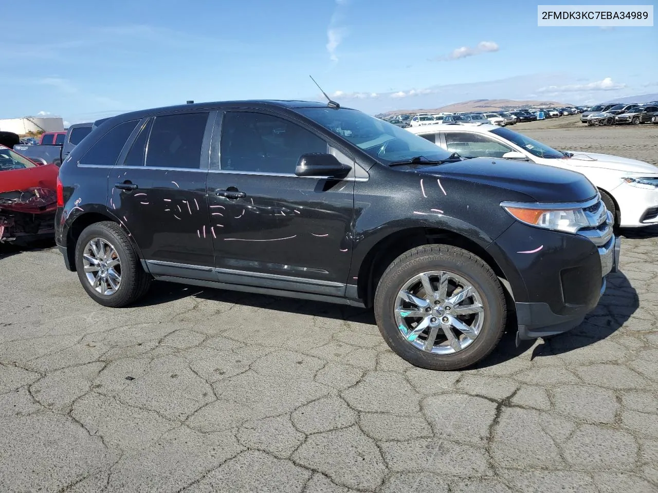 2014 Ford Edge Limited VIN: 2FMDK3KC7EBA34989 Lot: 78459144