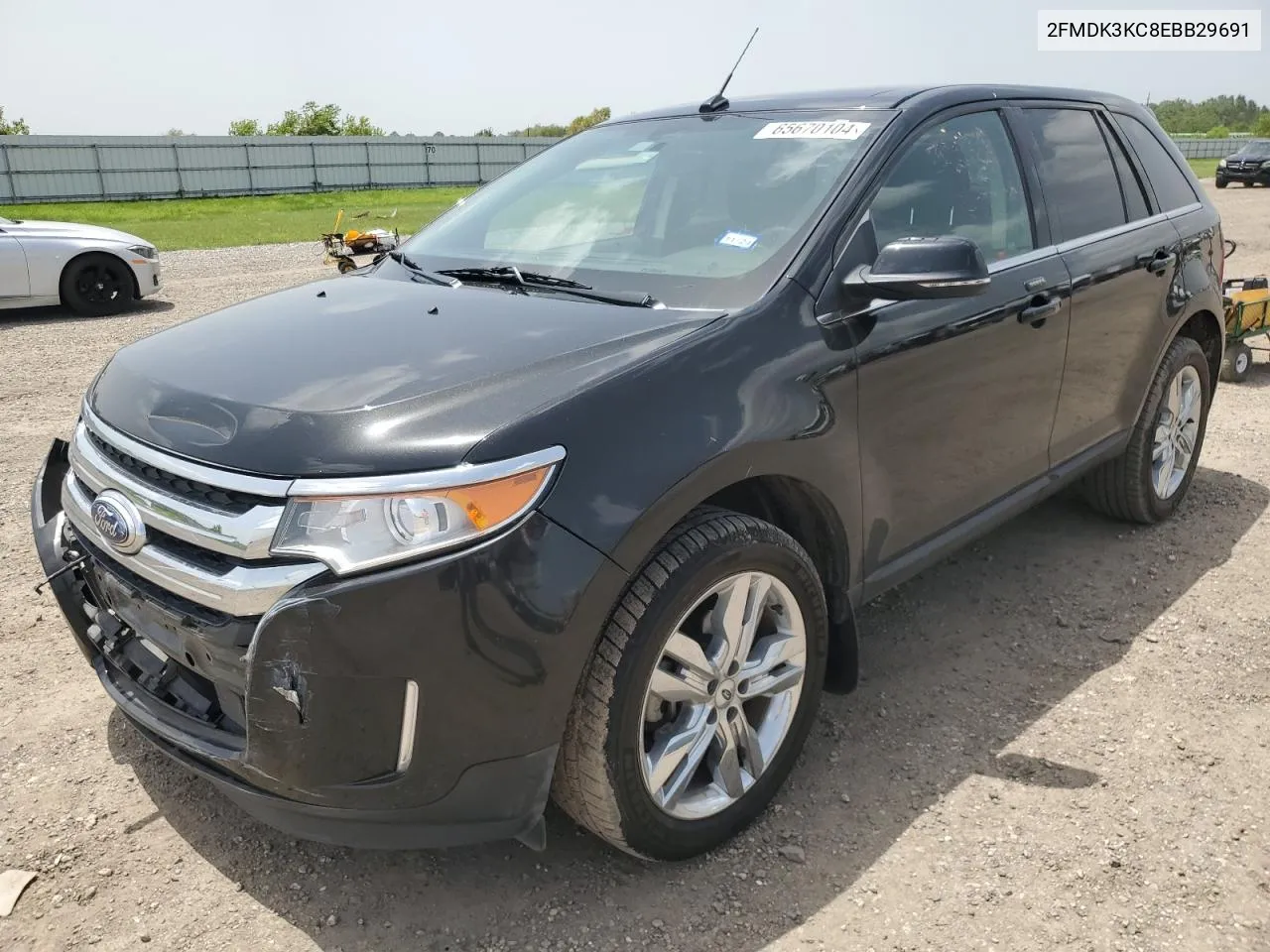 2014 Ford Edge Limited VIN: 2FMDK3KC8EBB29691 Lot: 79100704