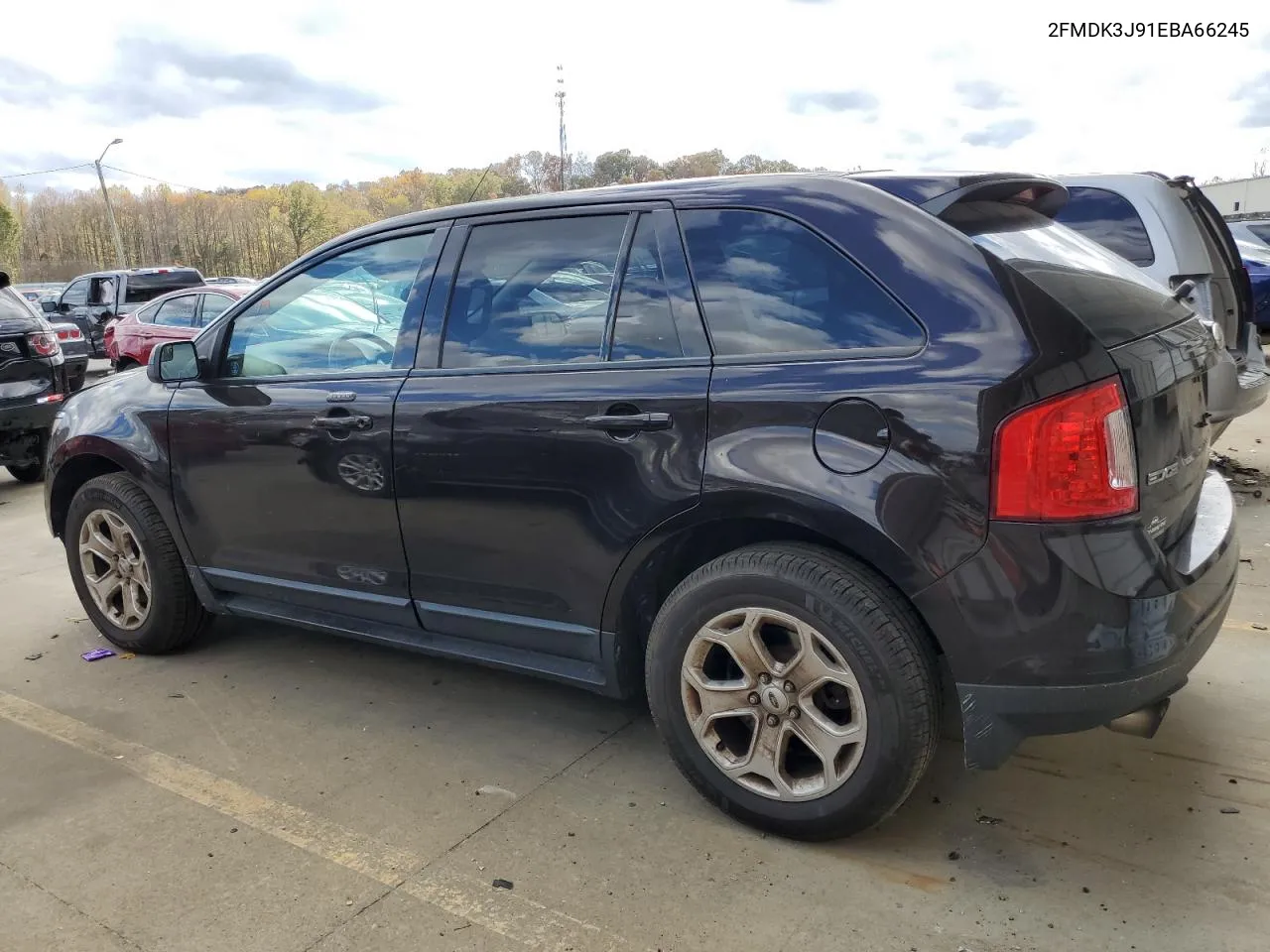 2FMDK3J91EBA66245 2014 Ford Edge Sel