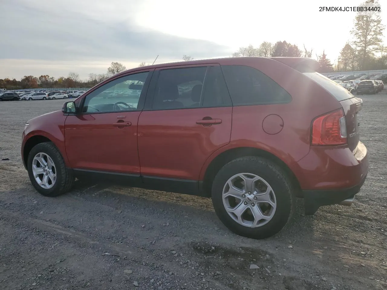 2014 Ford Edge Sel VIN: 2FMDK4JC1EBB34402 Lot: 79257994