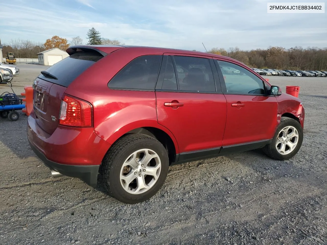 2014 Ford Edge Sel VIN: 2FMDK4JC1EBB34402 Lot: 79257994