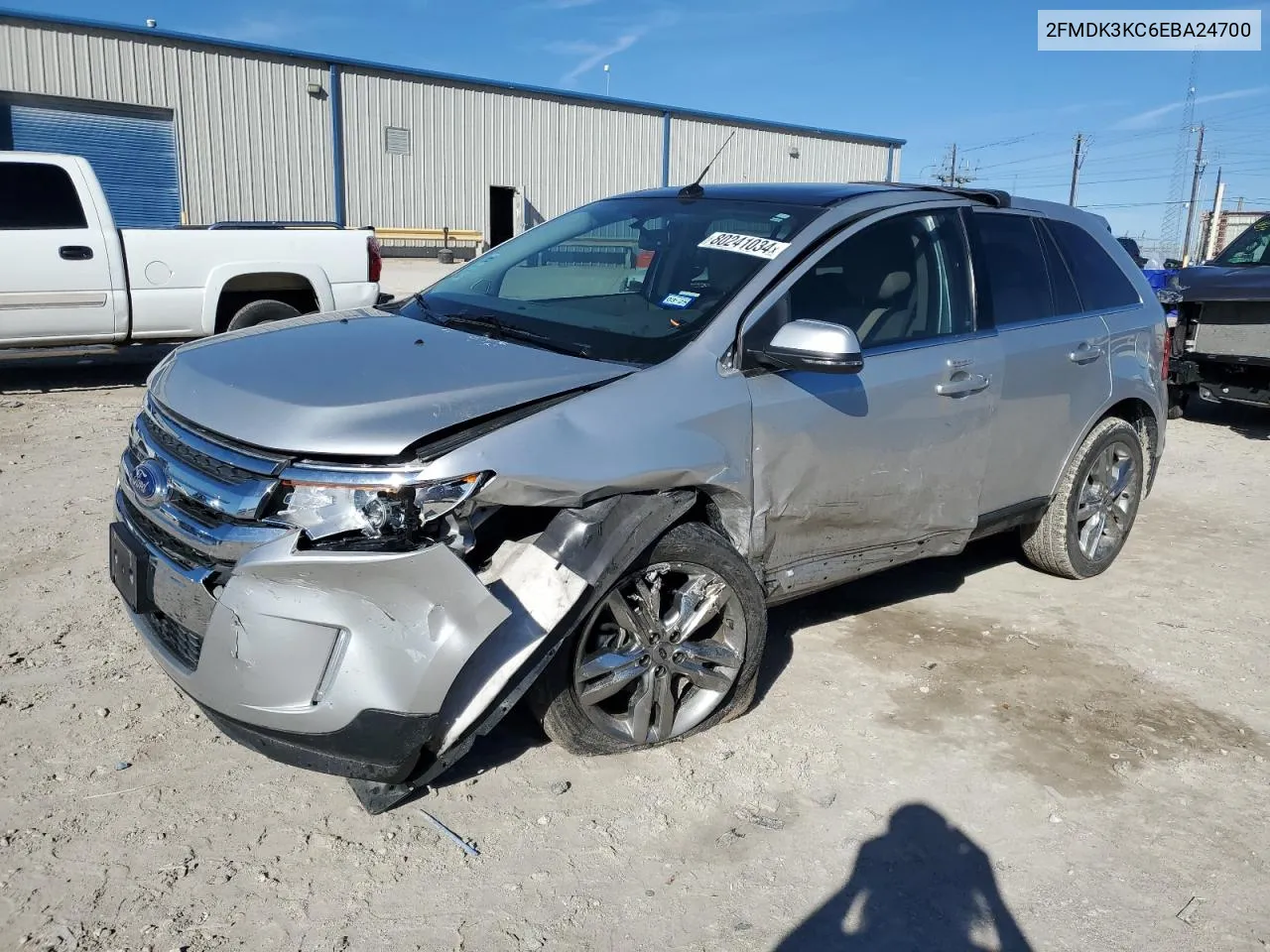 2014 Ford Edge Limited VIN: 2FMDK3KC6EBA24700 Lot: 80241034