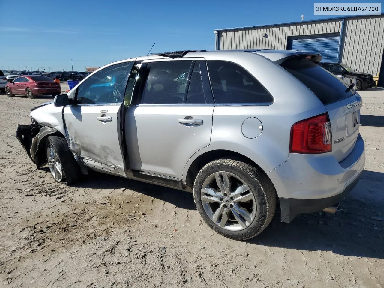 2014 Ford Edge Limited VIN: 2FMDK3KC6EBA24700 Lot: 80241034