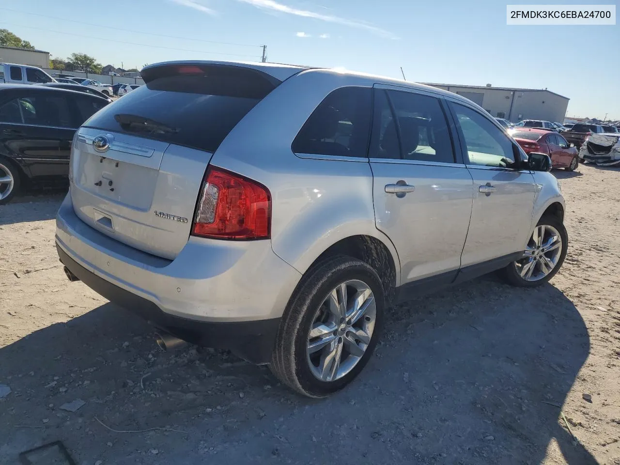 2014 Ford Edge Limited VIN: 2FMDK3KC6EBA24700 Lot: 80241034