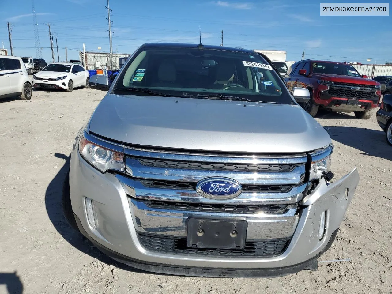 2014 Ford Edge Limited VIN: 2FMDK3KC6EBA24700 Lot: 80241034