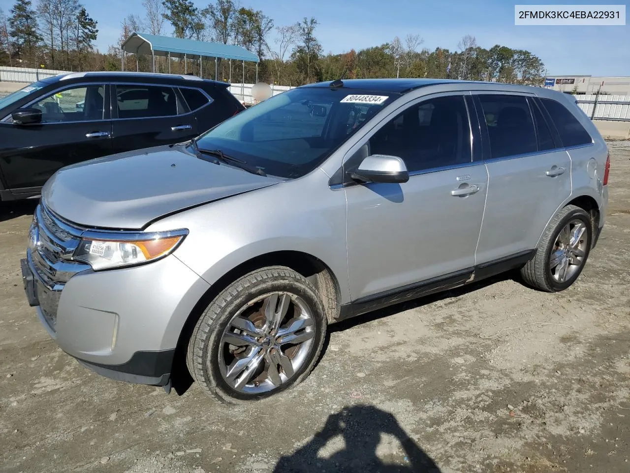 2014 Ford Edge Limited VIN: 2FMDK3KC4EBA22931 Lot: 80448334