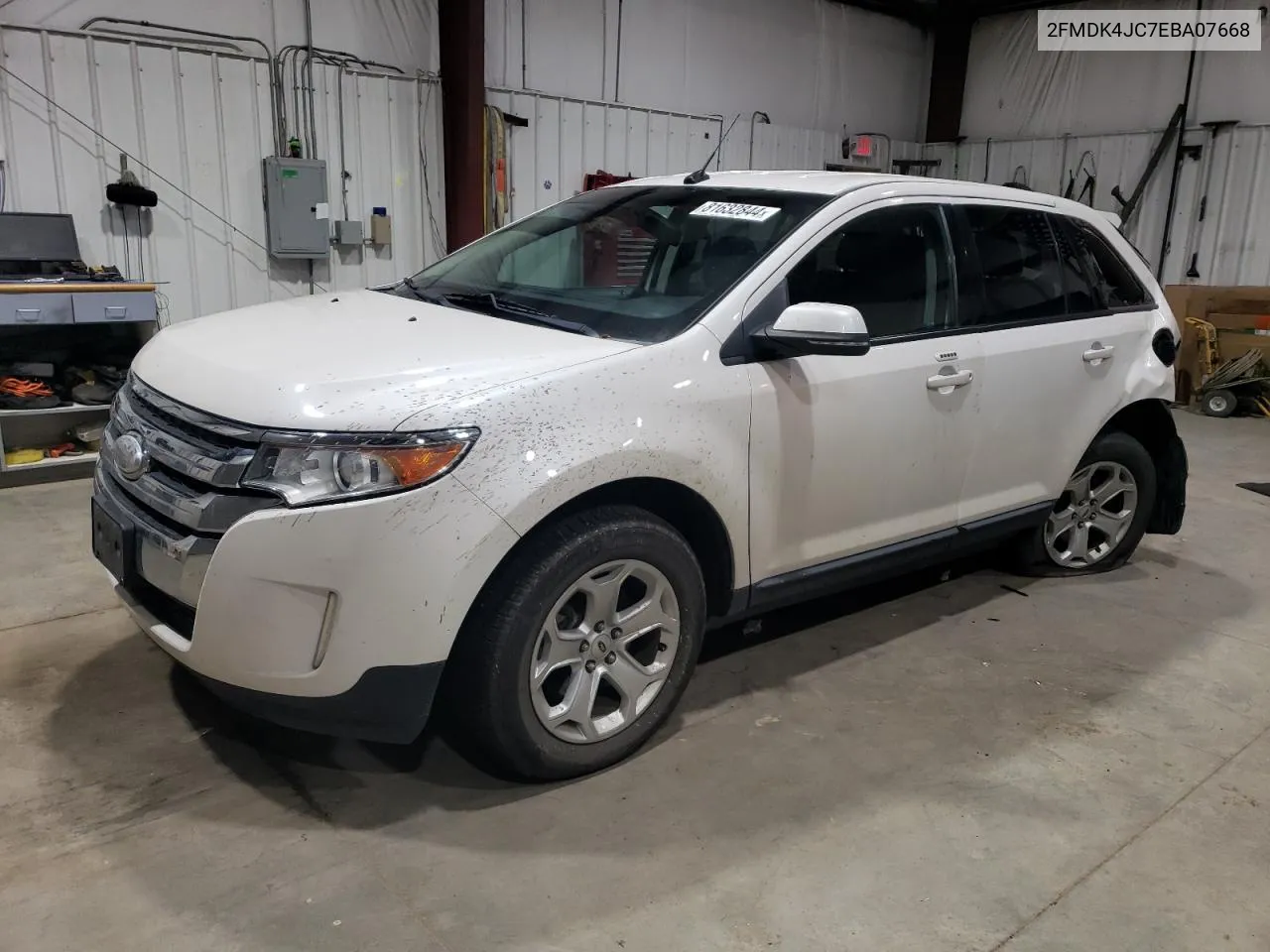 2014 Ford Edge Sel VIN: 2FMDK4JC7EBA07668 Lot: 81632844