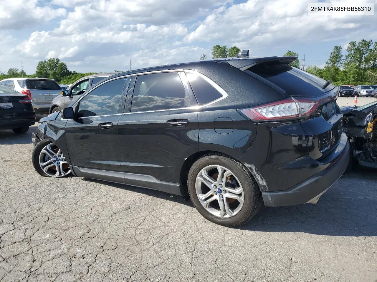 2FMTK4K88FBB56310 2015 Ford Edge Titanium