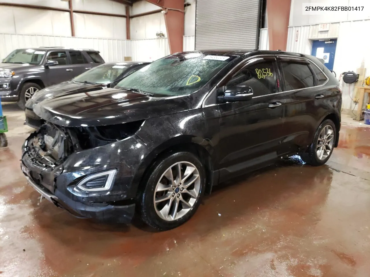 2015 Ford Edge Titanium VIN: 2FMPK4K82FBB01417 Lot: 54352024