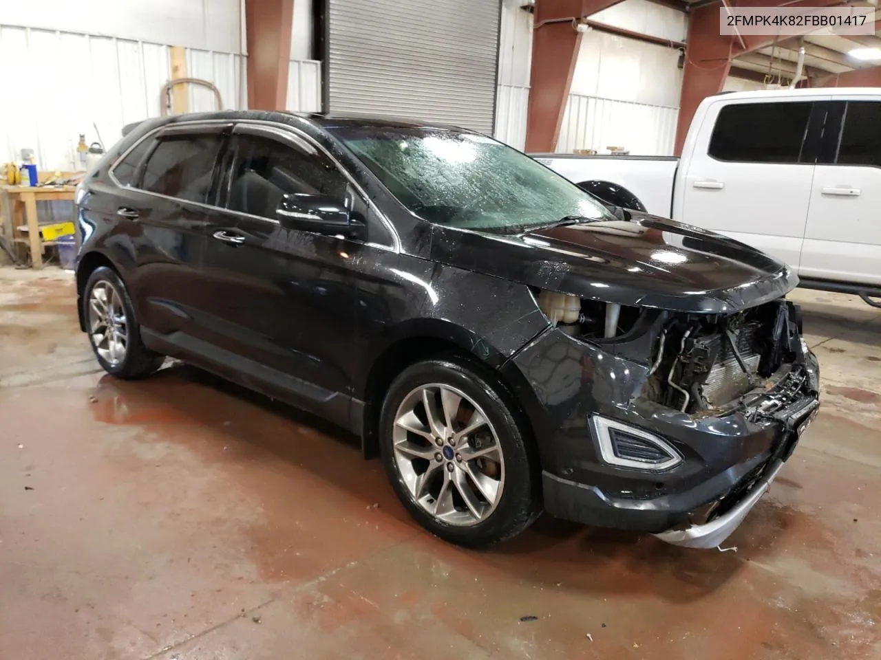 2015 Ford Edge Titanium VIN: 2FMPK4K82FBB01417 Lot: 54352024