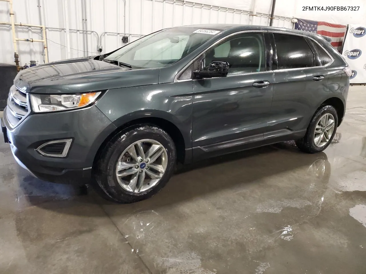 2FMTK4J90FBB67327 2015 Ford Edge Sel