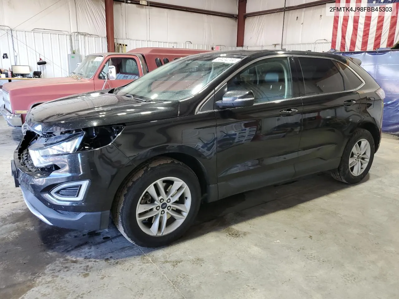 2015 Ford Edge Sel VIN: 2FMTK4J98FBB45303 Lot: 59434244