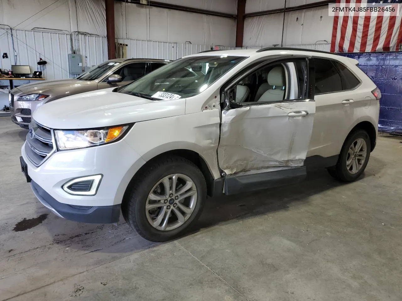 2015 Ford Edge Sel VIN: 2FMTK4J85FBB26456 Lot: 61333124