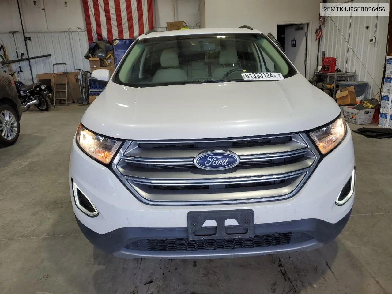 2015 Ford Edge Sel VIN: 2FMTK4J85FBB26456 Lot: 61333124