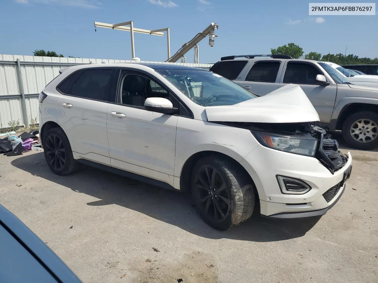 2015 Ford Edge Sport VIN: 2FMTK3AP6FBB76297 Lot: 61336314