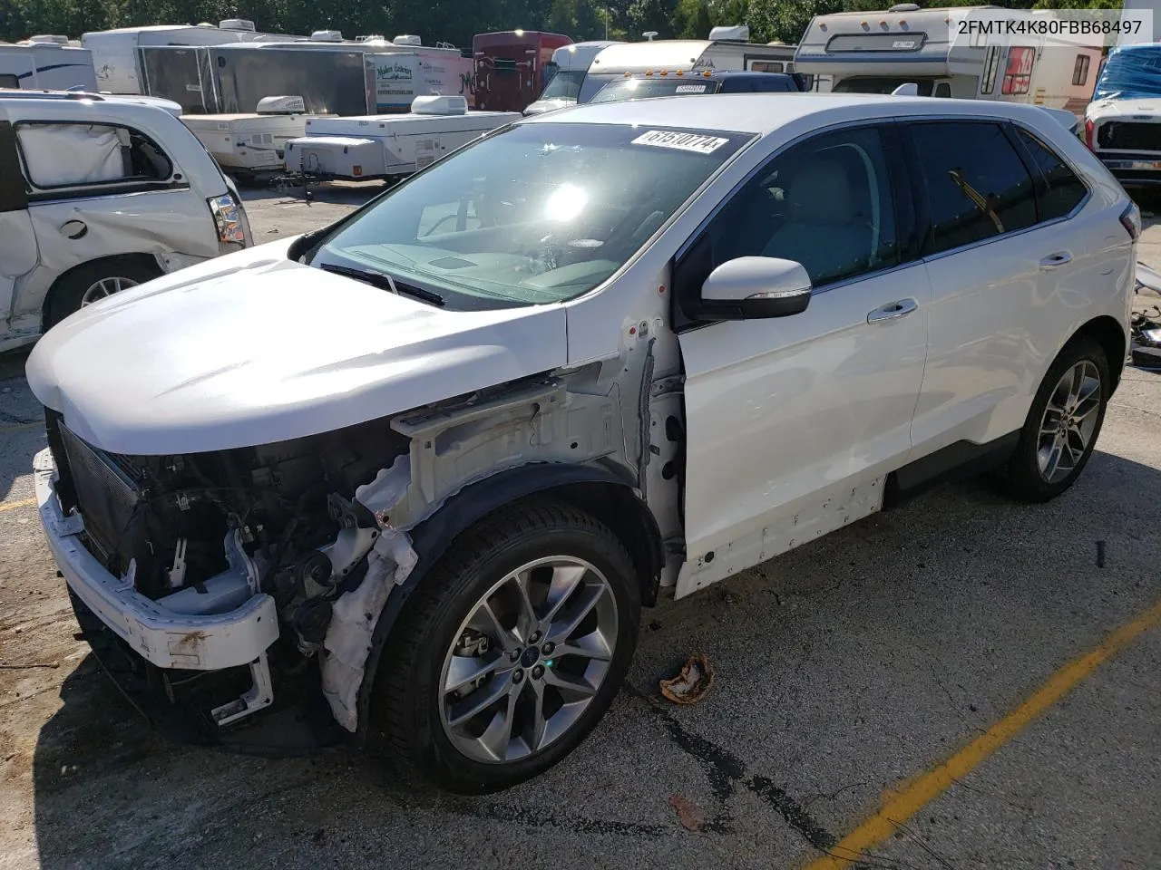 2FMTK4K80FBB68497 2015 Ford Edge Titanium